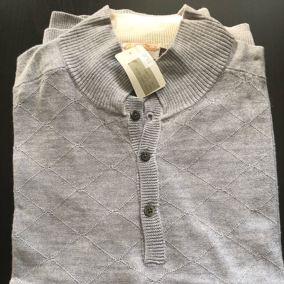 Merino Wool Sweater 52 Italian/large - Picture 7 of 8